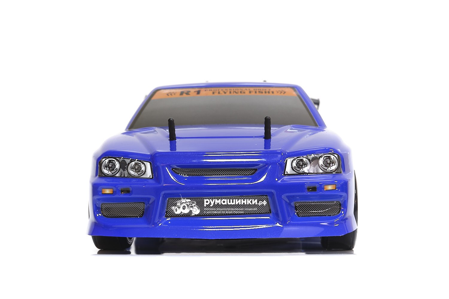 Радиоуправляемая модель для дрифта HSP Flying Fish 1 - 1:10 4WD Кузов Nissan  Skyline R34 94123/12330 Blue Купить с доставкой